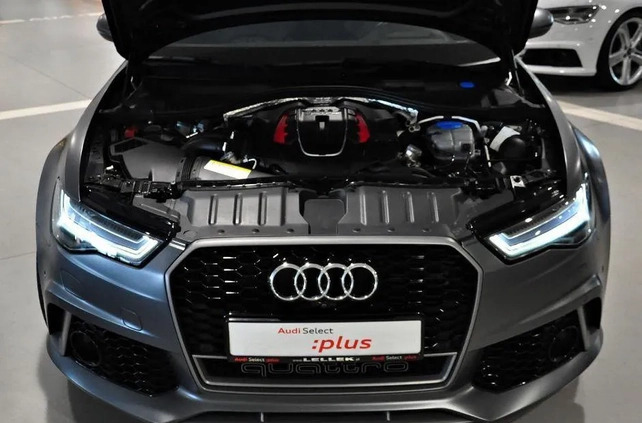 Audi RS6 cena 269000 przebieg: 100500, rok produkcji 2018 z Warszawa małe 352